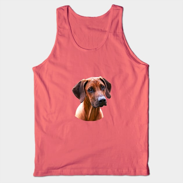 Rhodesian Ridgeback The Lion Hunting Dog Tank Top by ElegantCat